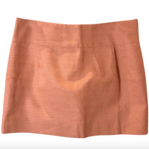 J. Crew Dresses & Skirts - J. Crew I Pink BasketWeaved Mini Skirt Size 8